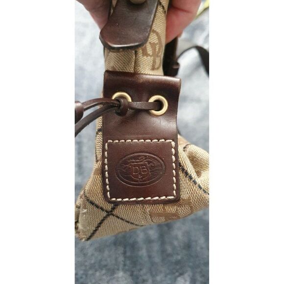 Dooney and Bourke Vintage Canvas and Leather Logo Bag - Picture 14 of 14
